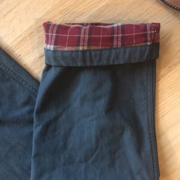 COPY - NWT Eddie Bauer flannel lined pants/chinos - Picture 5 of 6